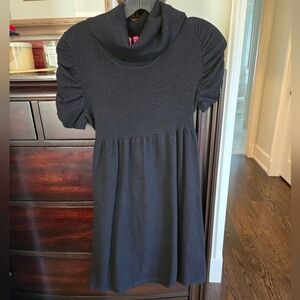 Take Out Knit Dress, Sz XL/16, BLACK